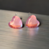 Brat Iridescent Hearts Hypoallergenic Earrings