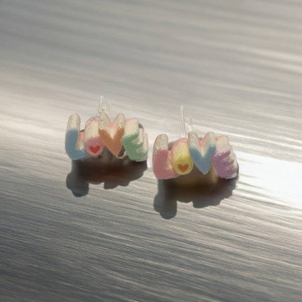 Brat Love Spell Hypoallergenic Earrings - Image 2