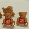 Brat Teddy Love Hypoallergenic Earrings - Image 3