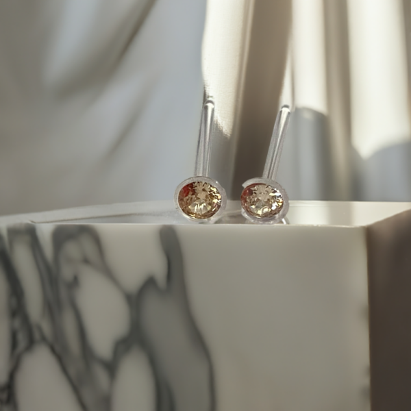 Brat Tiny Tots Sparkle Stud Earrings - Image 2