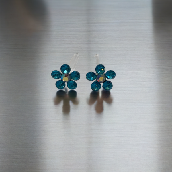 Brat Petal Burst Hypoallergenic Earrings - Image 3