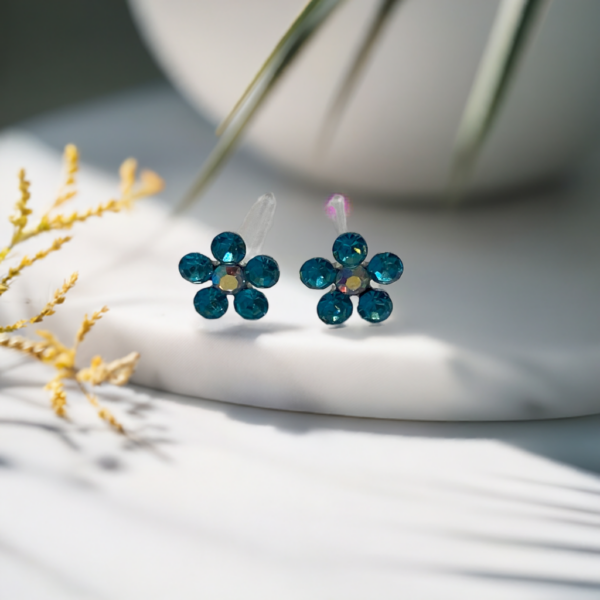 Brat Petal Burst Hypoallergenic Earrings - Image 4