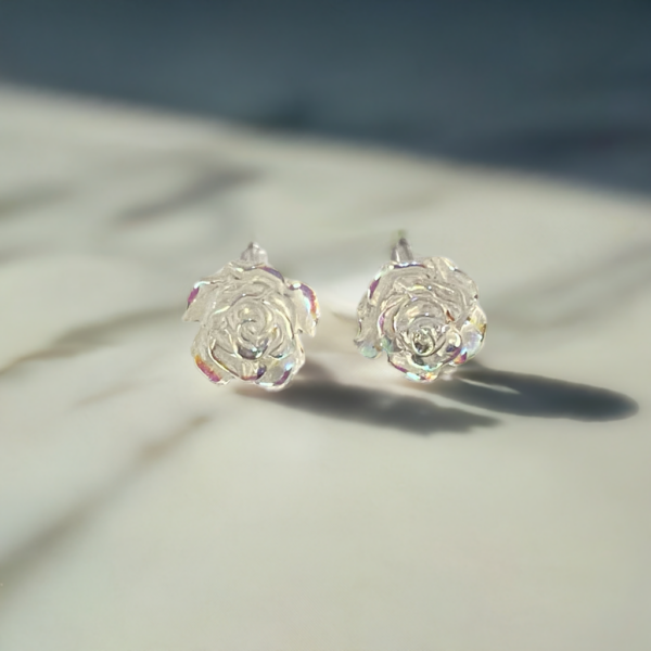 Brat Camellia Charm Hypoallergenic Earrings - Image 7