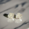 Brat Camellia Charm Hypoallergenic Earrings - Image 5