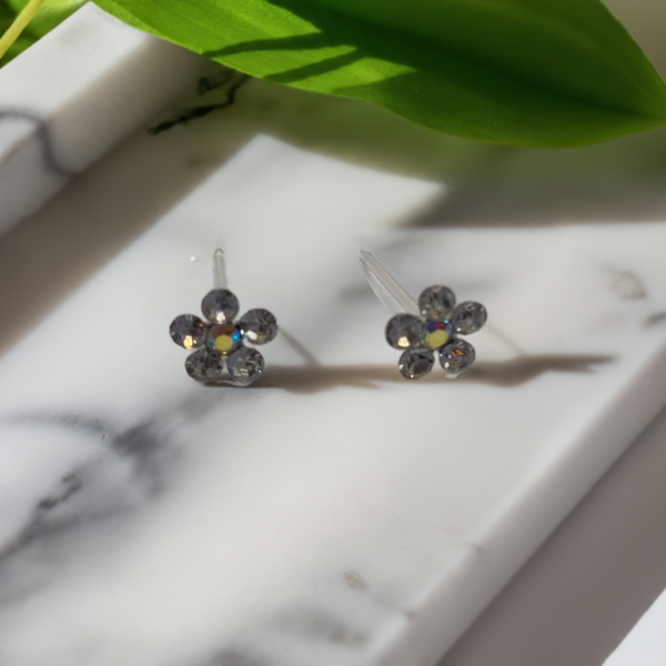 Brat Petal Burst Hypoallergenic Earrings - Image 6