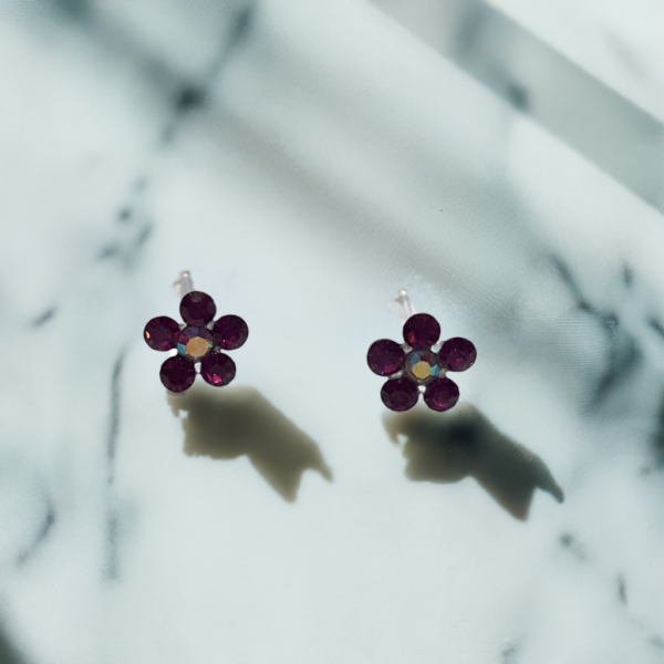 Brat Petal Burst Hypoallergenic Earrings - Image 9