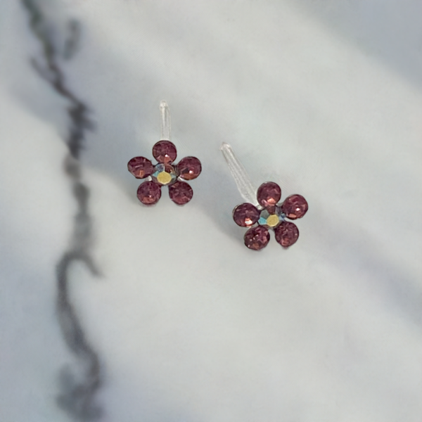 Brat Petal Burst Hypoallergenic Earrings - Image 8