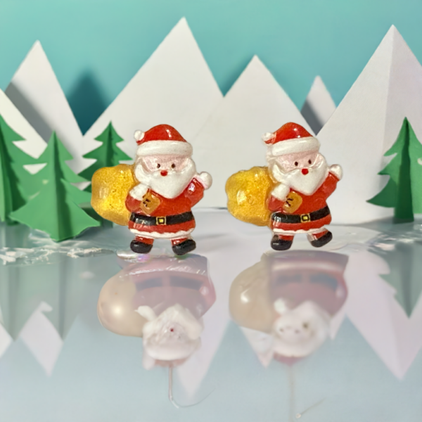 Brat Santa Sack Hypoallergenic Earrings
