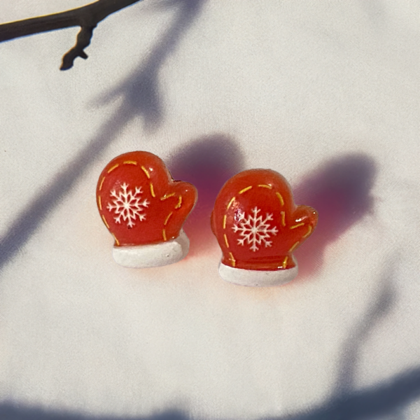 Brat Mitten Magic Hypoallergenic Earrings