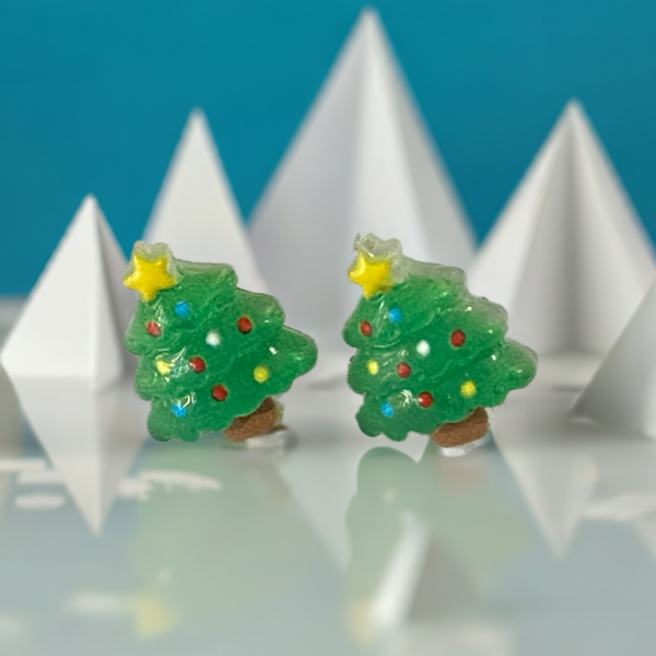 Brat Tree Twinkle Hypoallergenic Earrings - Image 5