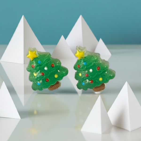 Brat Tree Twinkle Hypoallergenic Earrings - Image 3