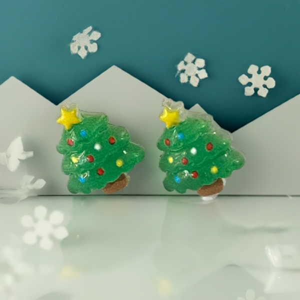 Brat Tree Twinkle Hypoallergenic Earrings - Image 2