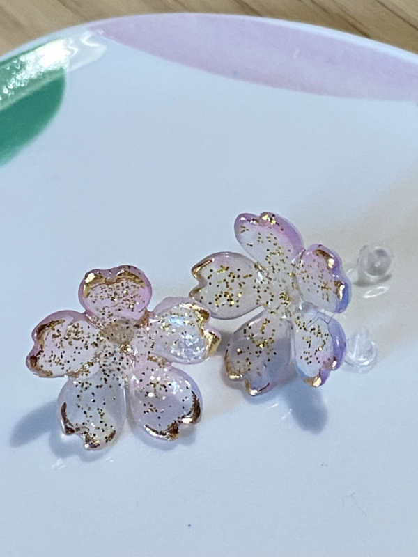 Cherry Blossom Earrings - Image 3