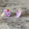 Ice cream cone hypoallergenic earrings - Image 6