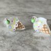 Ice cream cone hypoallergenic earrings - Image 5