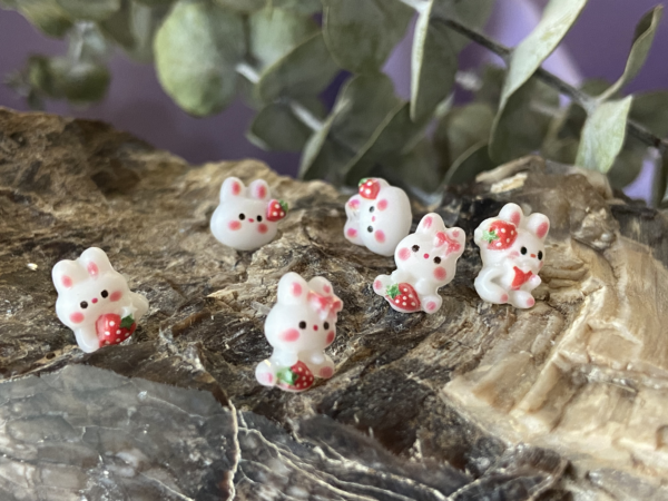 Brat Bunny Studs Hypoallergenic Earrings - Image 4