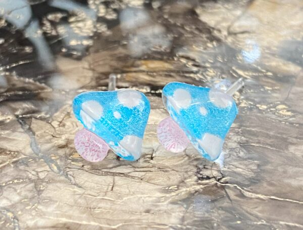 Mesmerizing Mushroom Earrings - Image 2