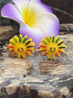 Rainbow Sun Smiles Earrings