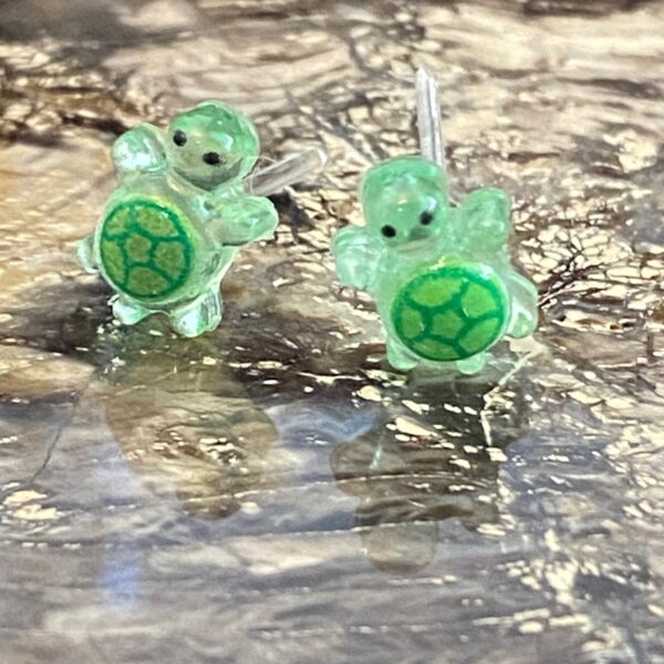 Tiny Turtles Stud Earrings